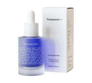 Сироватка з пептидами міді та факторами росту Transparent Lab CU-GF SOLUTION 30 ml 2991630766 фото