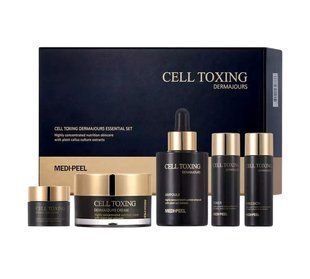 Омолаживающий набор со стволовыми клетками MEDIPEEL Cell Toxing Dermajours Essential Set 2766413195 фото