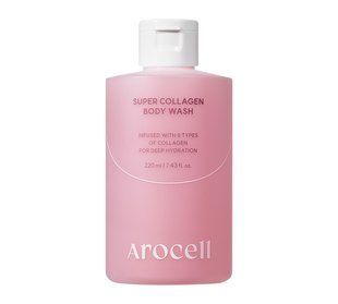 Зволожувальний гель для душу з колагеном Arocell Super Collagen Body Wash 220 мл 3096698893 фото