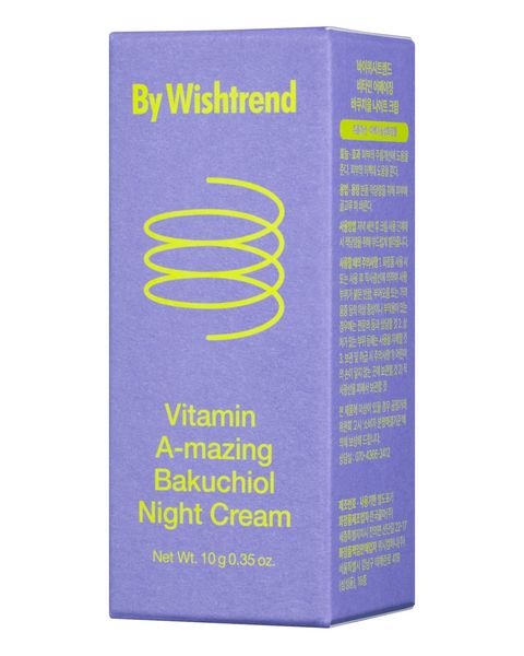 Ночной крем BY WISHTREND Vitamin A-mazing Bakuchiol Night Cream 10 ml с ретинолом и бакучиолом BW02 фото