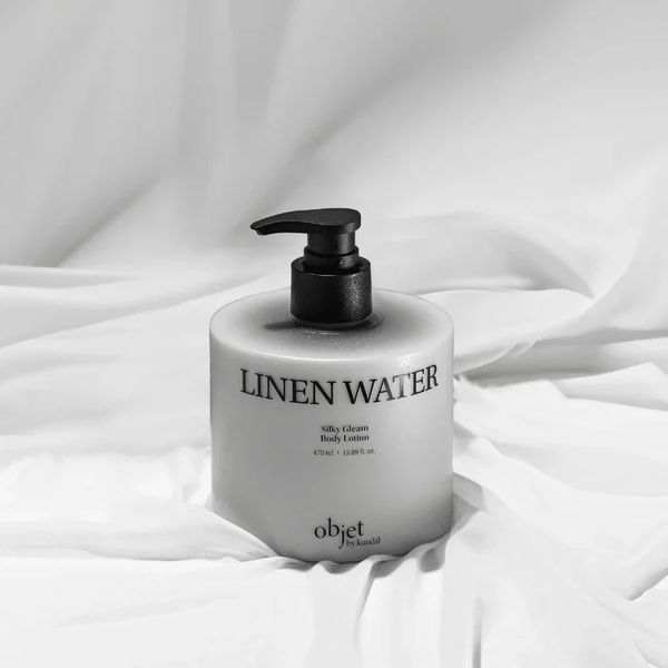 Лосьйон для тіла Objet by Kundal Silky Gleam Body Lotion Linen Water 470 ml 3072700257 фото