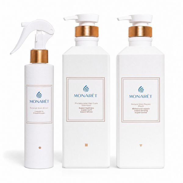 Відновлювальний живильний шампунь MONARET Professional Hair Care Shampoo 380 мл 3233144818 фото
