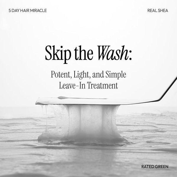 Термозащитный восстанавливающий крем для волос RATED GREEN Real Shea Leave-in Treatment 150 мл с маслом ши 2436408938 фото