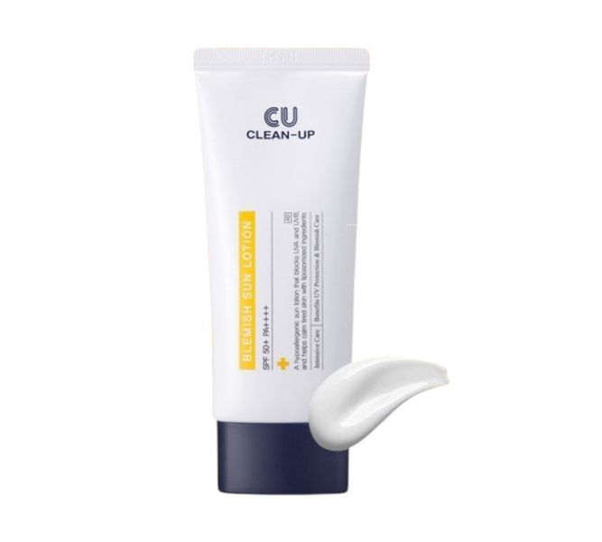 Сонцезахисний лосьйон CUSKIN Clean-Up Blemish Sun Lotion SPF 50+ PA++++ 15 мл з ліпосомами на стабільних фільтрах 2693590651 фото