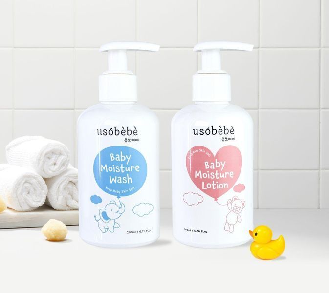Дитячий засіб для очищення шкіри USOBEBE Baby Moisture Wash 200 мл 2548691835 фото