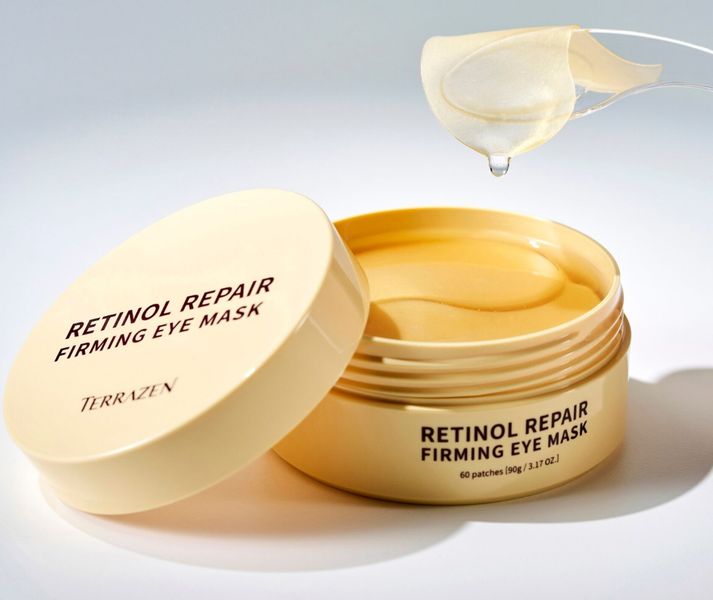 Патчи под глаза с ретинолом Terrazen Retinol Repair Firming Eye Mask 000537 фото