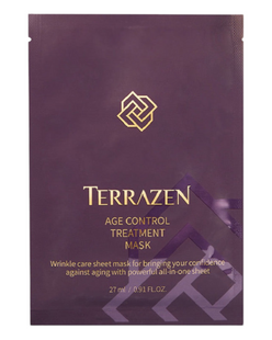 Омолоджуюча живильна тканинна маска проти зморшок - Terrazen Age Control Treatment Mask (1 шт) 000976 фото