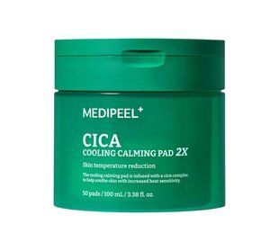 Охлаждающие успокаивающие пэды для лица MEDIPEEL Cica Cooling Calming Pad 2x 50 шт. 2869503284 фото