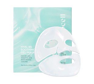 Набор гелевых масок для лица Arocell Hyal B5 Soothing Gel Mask 28 г &times; 4 шт. с гиалуроновой кислотой и витамином B5 3170955046 фото