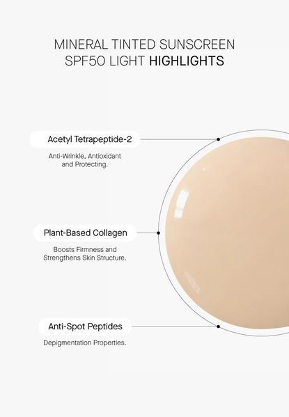 Мінеральний сонцезахисний крем Transparent Lab Mineral Tinted Sunscreen Light SPF50 PA++++ 100 мл 2686837368 фото