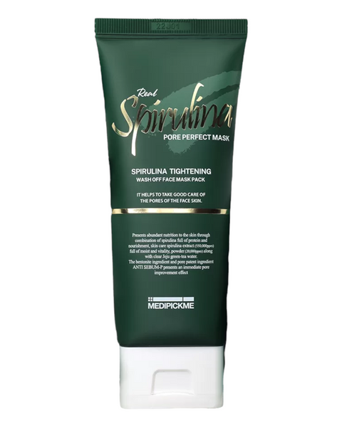 Маска для зменшення пір зі спіруліною MEDIPICKME Real Spirulina Pore Perfect Mask 100 ml 001000 фото