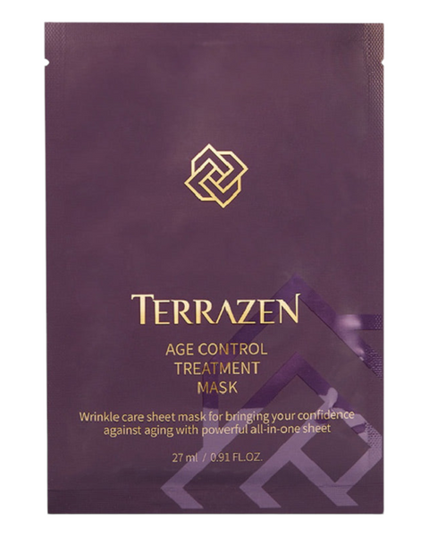 Омолаживающая питательная тканевая маска против морщин - Terrazen Age Control Treatment Mask (1 шт) 000976 фото