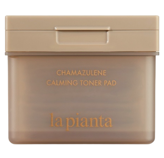 Успокаивающие тонер-педы с ромашкой и гвайзуленом LA PIANTA Chamazulene Calming Toner Pad 70 шт 001400 фото