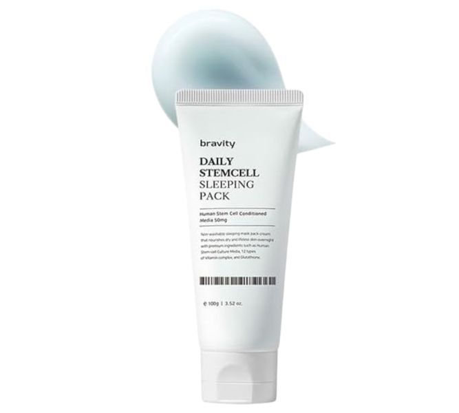 Увлажняющая ревитализирующая ночная гель-маска Bravity Daily StemCell Sleeping Pack 100g 2600826306 фото