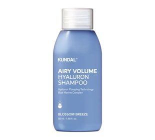 Шампунь зволожуючий Kundal Airy Volume Hyaluron Shampoo Blossom Breeze 50 ml 3072762279 фото