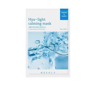 Зволожувальна маска Needly Hya-light Calming Mask 25 г з гіалуроновою кислотою 2979354382 фото