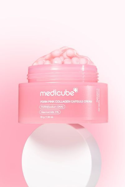 Капсульный крем с коллагеном и полинуклеотидами Medicube PDRN Pink Collagen Capsule Cream 55 г 2825992060 фото