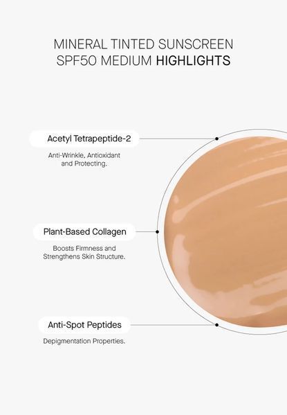 Мінеральний сонцезахисний крем Transparent Lab Mineral Tinted Sunscreen Medium SPF50 PA++++ 100 мл 2686840959 фото