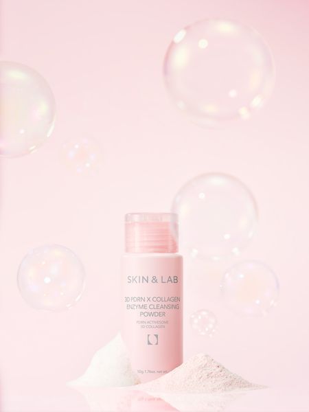Ензимна пудра SKIN&LAB 3D PDRN &times; Collagen Enzyme Cleansing Powder 50 g 3049562230 фото