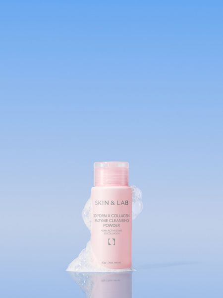 Ензимна пудра SKIN&LAB 3D PDRN &times; Collagen Enzyme Cleansing Powder 50 g 3049562230 фото
