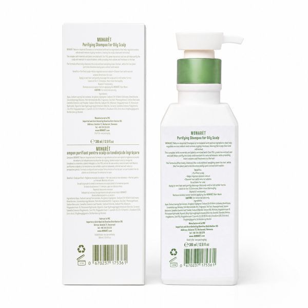 Шампунь для жирної шкіри голови MONARET Clarifying Shampoo 380 мл 3233169241 фото