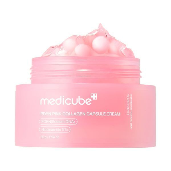 Капсульный крем с коллагеном и полинуклеотидами Medicube PDRN Pink Collagen Capsule Cream 55 г 2825992060 фото