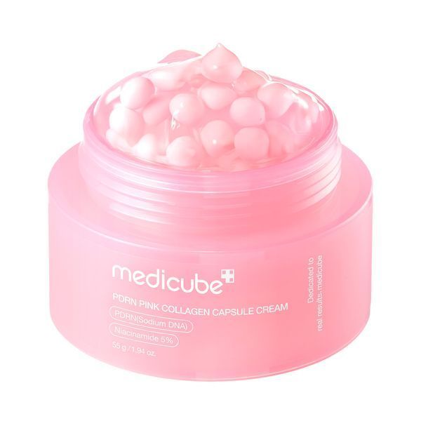 Капсульный крем с коллагеном и полинуклеотидами Medicube PDRN Pink Collagen Capsule Cream 55 г 2825992060 фото