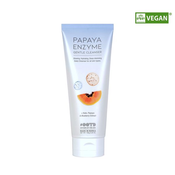 OOTD Papaya Enzyme Gentle Cleanser - Ензимна пінка для вмивання 000088 фото