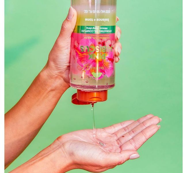 Гель для душа Tree Hut Pink Hibiscus Foaming Gel Wash 532ml 2470109734 фото