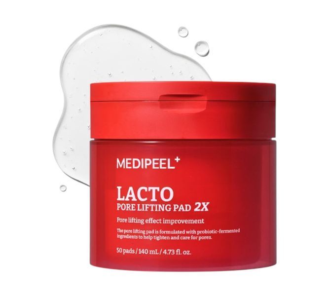 Пілінг-педи для догляду за порами MEDIPEEL Lacto Pore Lifting Pad 2x 50 шт. 2869522123 фото
