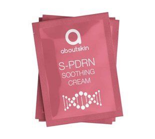 Саше-тестер успокаивающий противовоспалительный крем - биорепарант Aboutskin S-PDRN Soothing Cream 5 мл 3008216249 фото