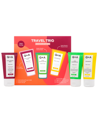 Q+A Travel Trio - Подарунковий набір для догляду за тілом 0009181 фото