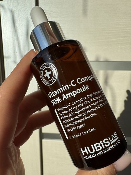 Осветляющая сыворотка-концентрат для лица HUBISLAB Vitamin-C Complex 50% Ampoule 50 ml 2493536545 фото