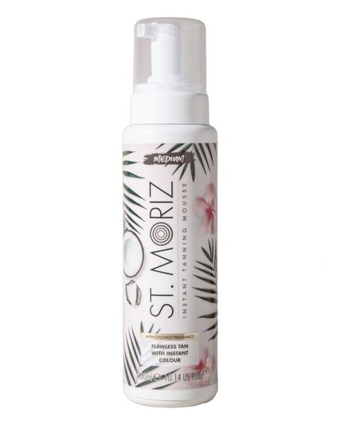 Автобронзат-мус (середній) St. Moriz Coconut Instant Tanning Mousse Medium 300 ml 1212171 фото