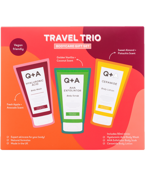 Q+A Travel Trio - Подарочный набор для ухода за телом 0009181 фото