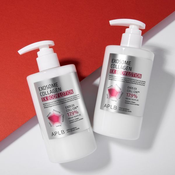 Лосьон для укрепления кожи тела APLB Exosome Collagen EX Body Lotion 300 мл с экзосомами и коллагеном 3171731516 фото