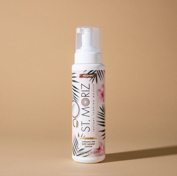 Автобронзат-мус (середній) St. Moriz Coconut Instant Tanning Mousse Medium 300 ml 1212171 фото