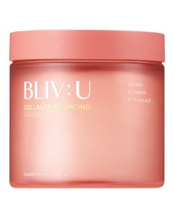 Педи з колагеном BLIV:U Collagen Bouncing Serum Pad 50 pads 003212 фото