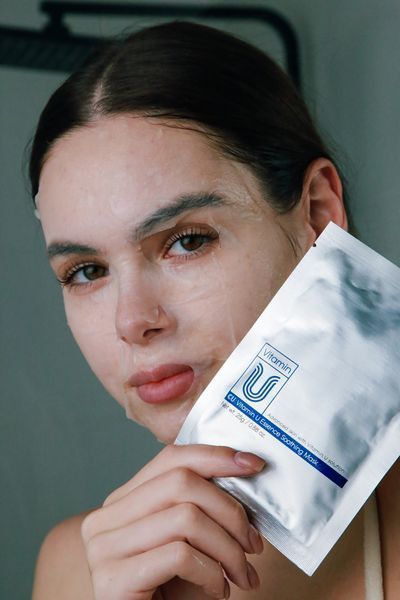 Восстанавливающая тканевая маска CUSKIN Vitamin U Essence Soothing Mask 25 г 2630453773 фото