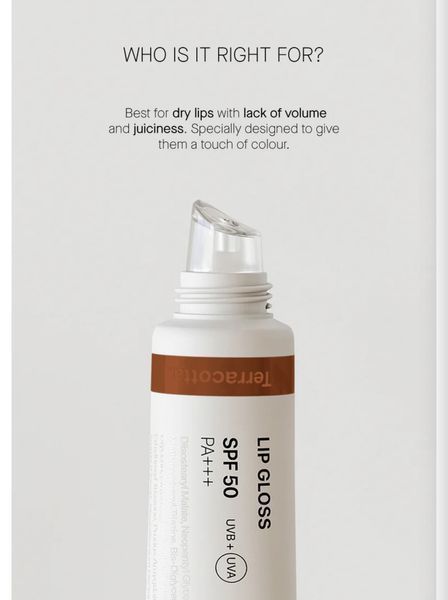 Бальзам для губ Transparent Lab Tinted Lip Gloss теракота Terracotta SPF50 15 мл 2448099805 фото