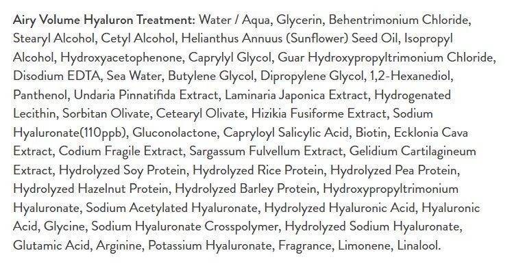 Кондиціонер-маска зволожуючий Kundal Airy Volume Hyaluron Treatment Blossom Breeze 50 ml 3072792344 фото