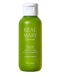 Глубокоочищающий шампунь RATED GREEN Real Mary Cold Brewed Rosemary Exfoliating Scalp Shampoo 100 ml 2436449448 фото
