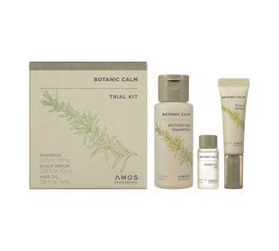 Набір мініатюр для чутливої шкіри голови AMOS Professional Botanic Calm Trial Kit 3100063916 фото