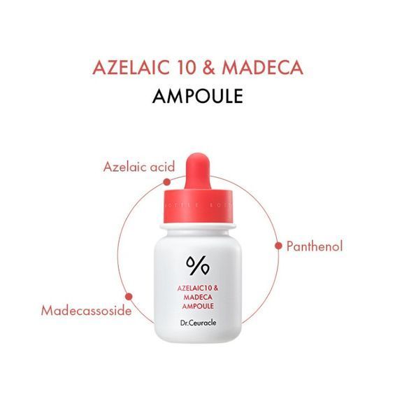 Сыворотка Dr.Ceuracle Azelaic 10 & Madeca Ampoule 30 мл с азелаиновой кислотой 10% и мадекасозидом 2612945061 фото