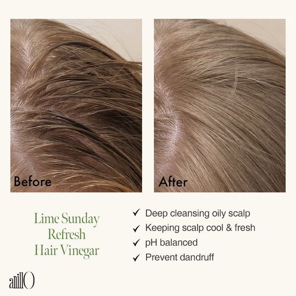 ANILLO Освіжаючий ополіскувач для волосся Lime Sunday Refresh Hair Vinegar 200 мл 2481957650 фото