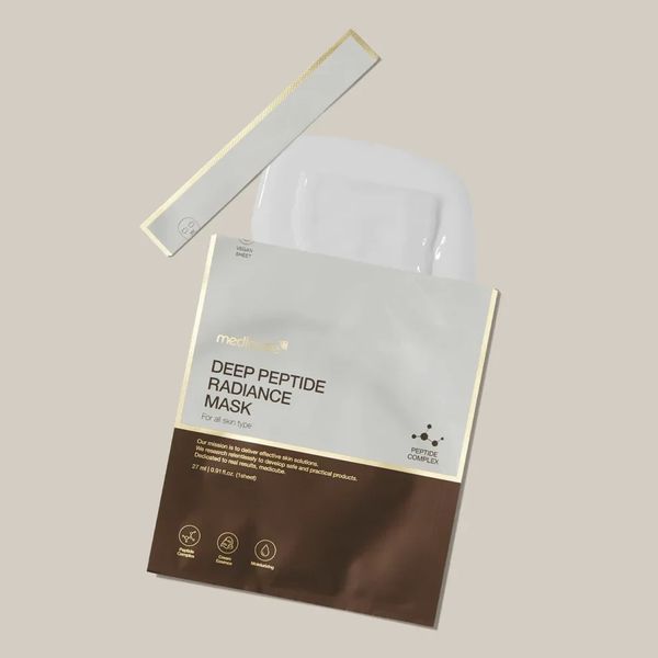 Регенерирующая кремовая маска с пептидами Medicube Deep Peptide Radiance Mask 27 мл 2675576275 фото