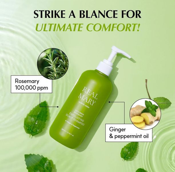 Глубокоочищающий шампунь RATED GREEN Real Mary Cold Brewed Rosemary Exfoliating Scalp Shampoo 100 ml 2436449448 фото