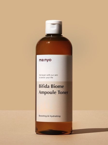 Manyo Bifida Biome Ampoule Toner 300 ml - Тонер для захисту та відновлення біому шкіри 1696657465 фото