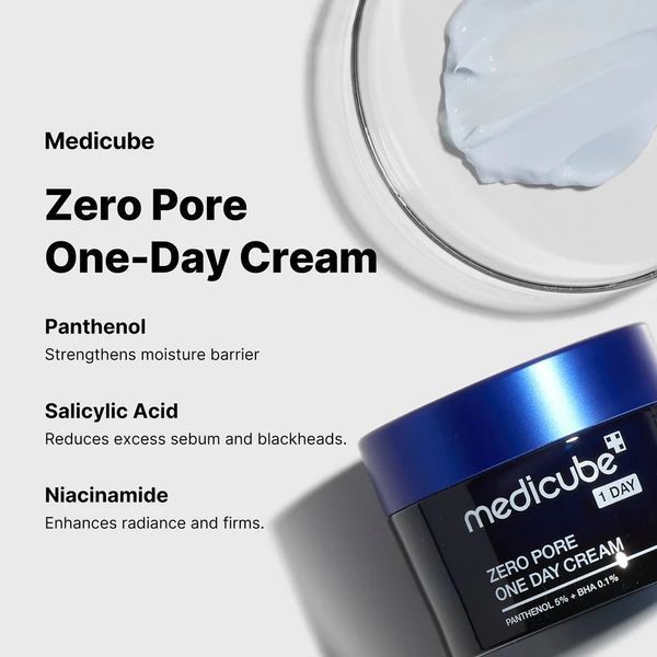 Балансирующий крем для уменьшения пор Medicube Zero Pore One Day Cream 50 мл 2675607196 фото