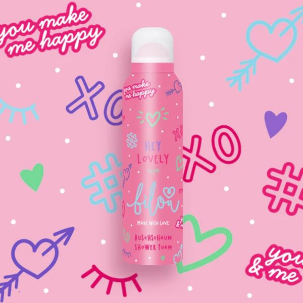 BILOU Hey Lovely Shower Foam - Пенка-мусс для душа с ароматом гибискуса и цитрусовых 200 мл 1746673917 фото